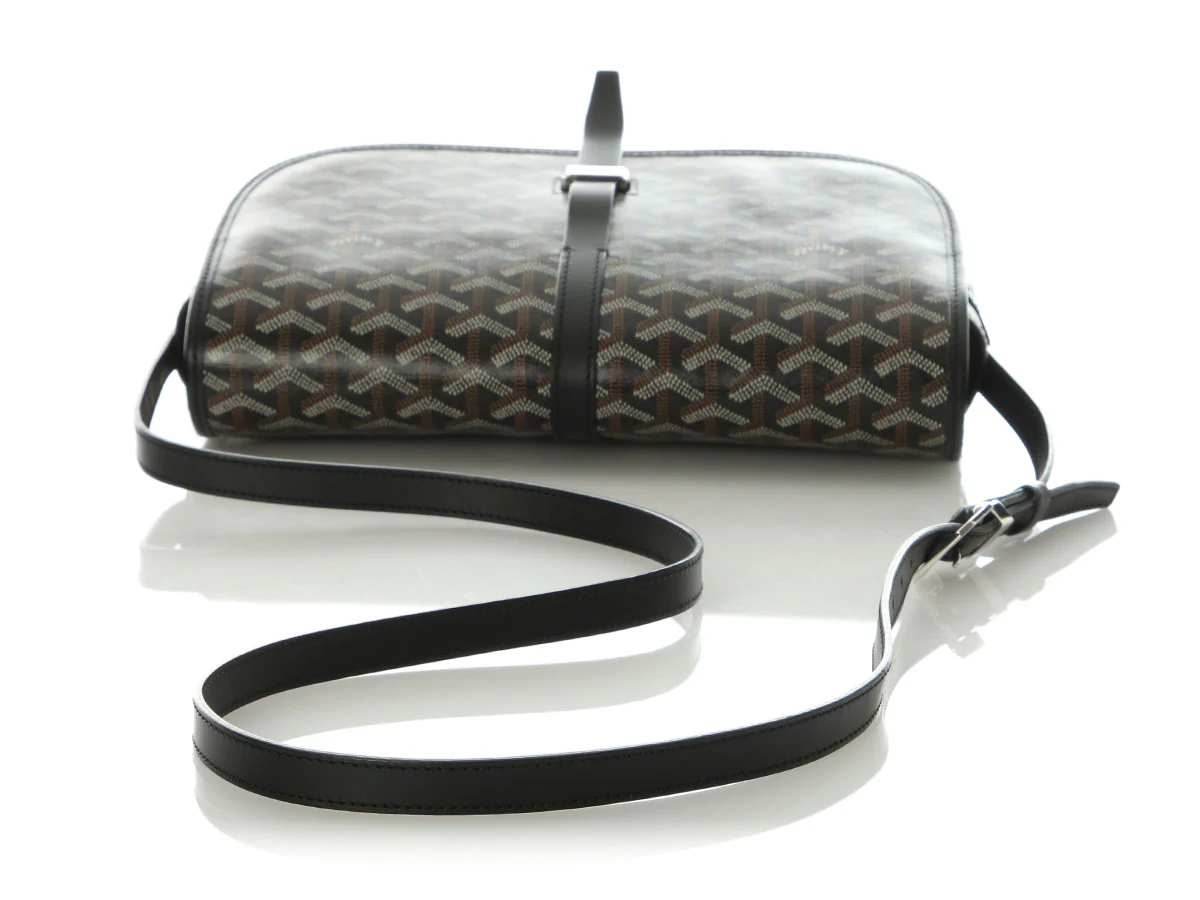 Goyard Black Belvedere II MM Messenger Bag - Image 7