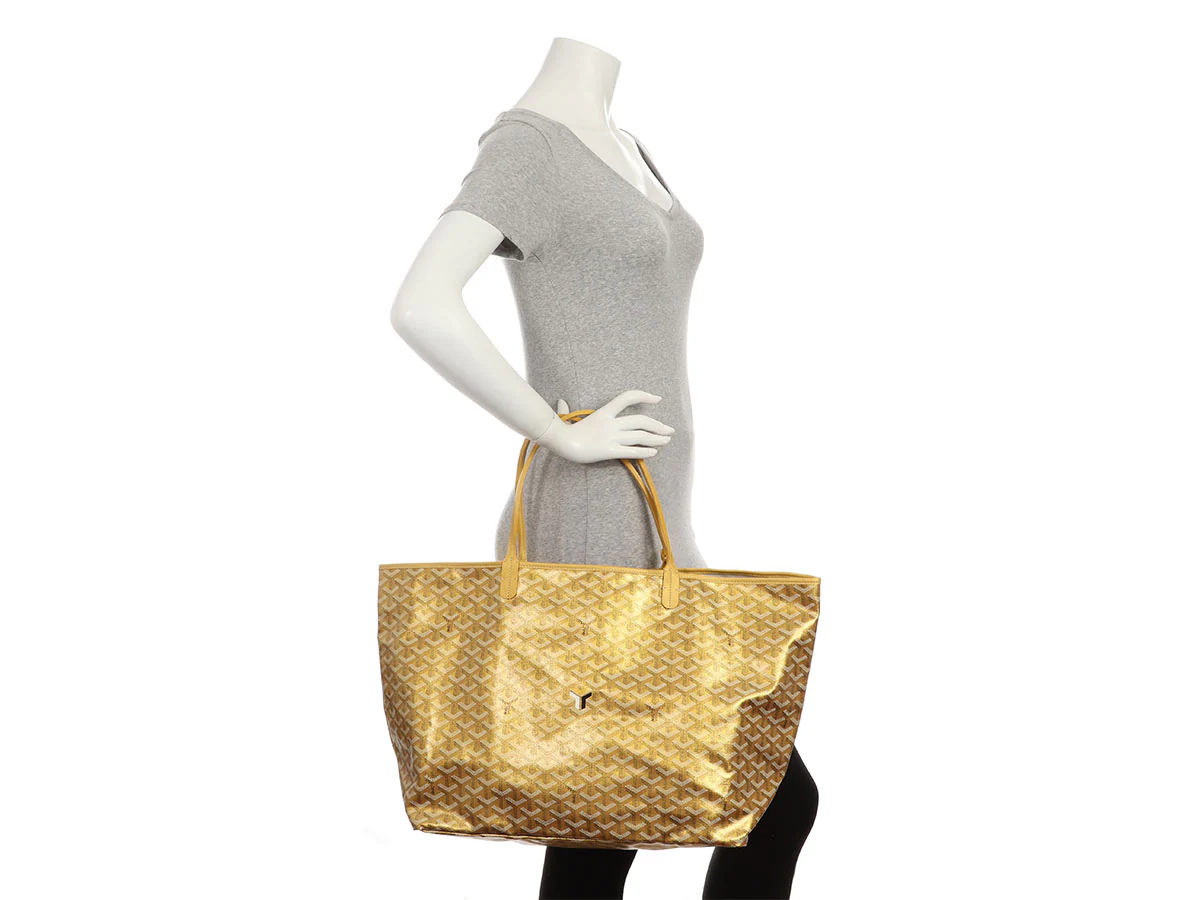 Goyard Limited Edition Precious Metals Gold Saint-Louis GM - Image 10
