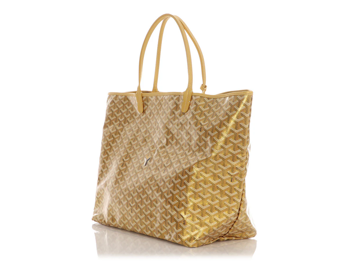 Goyard Limited Edition Precious Metals Gold Saint-Louis GM - Image 4