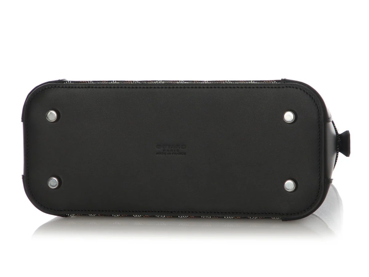 Goyard Mini Black Vendôme with Strap - Image 6