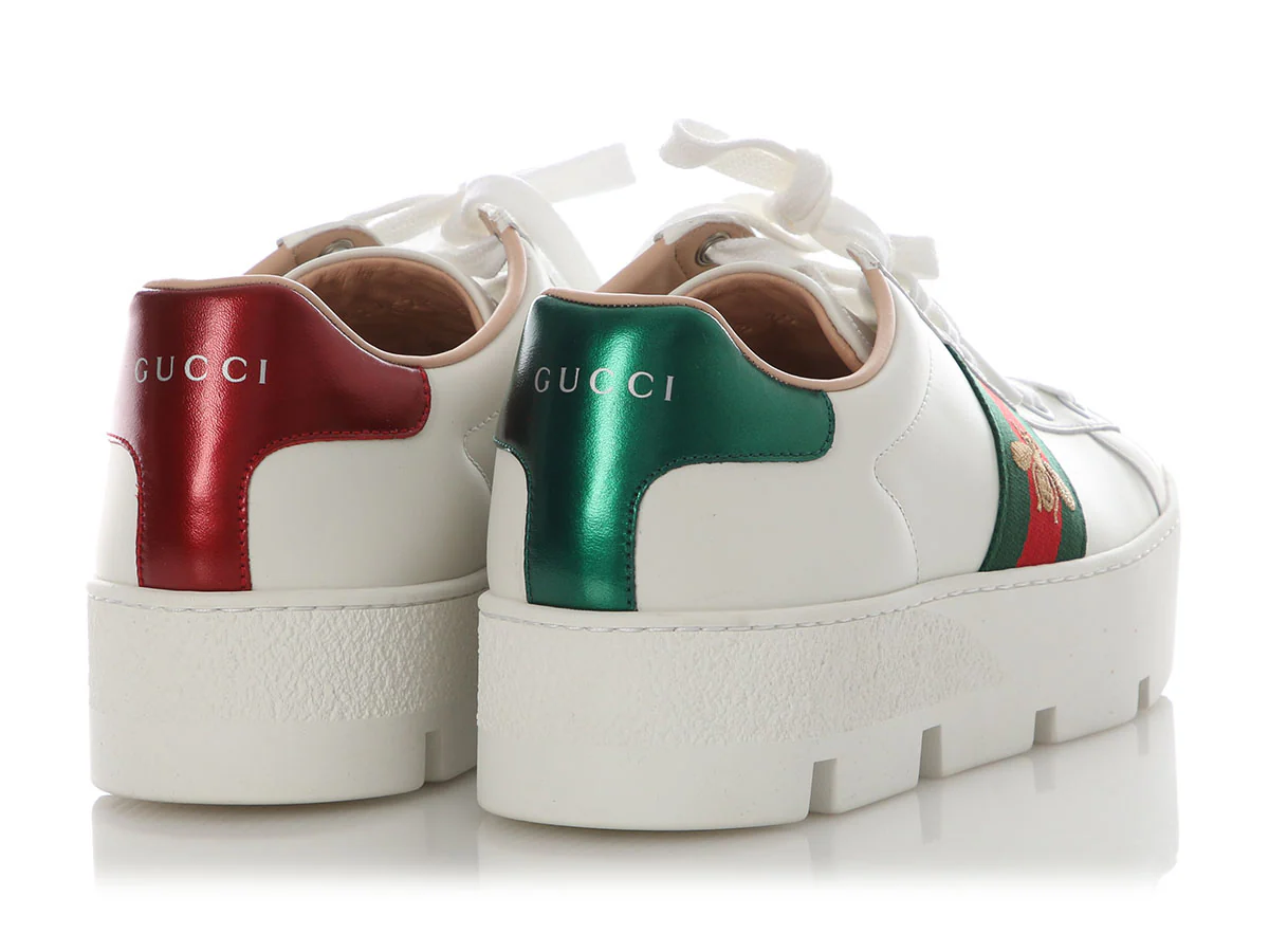 Gucci Ace Bee Sneakers - Image 4