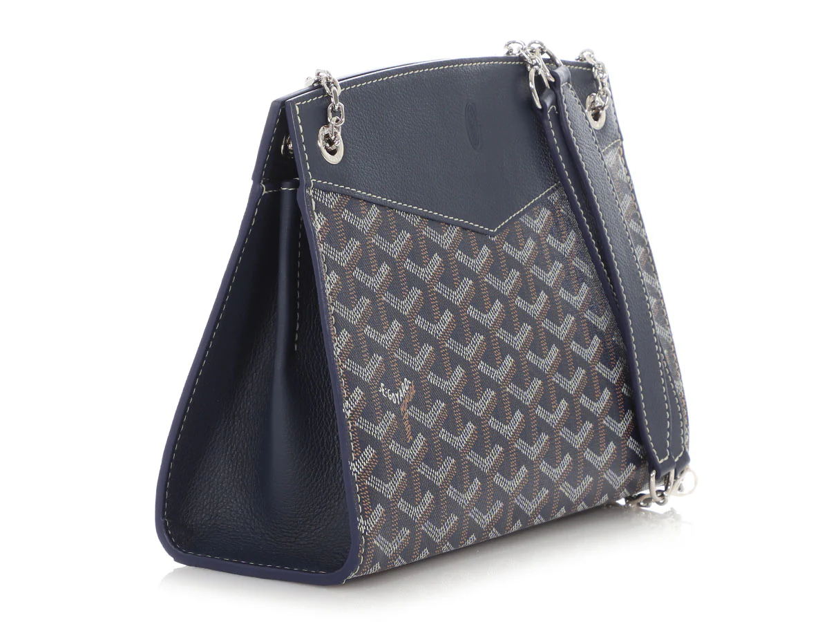 Goyard Mini Navy Rouette Structuré - Image 5