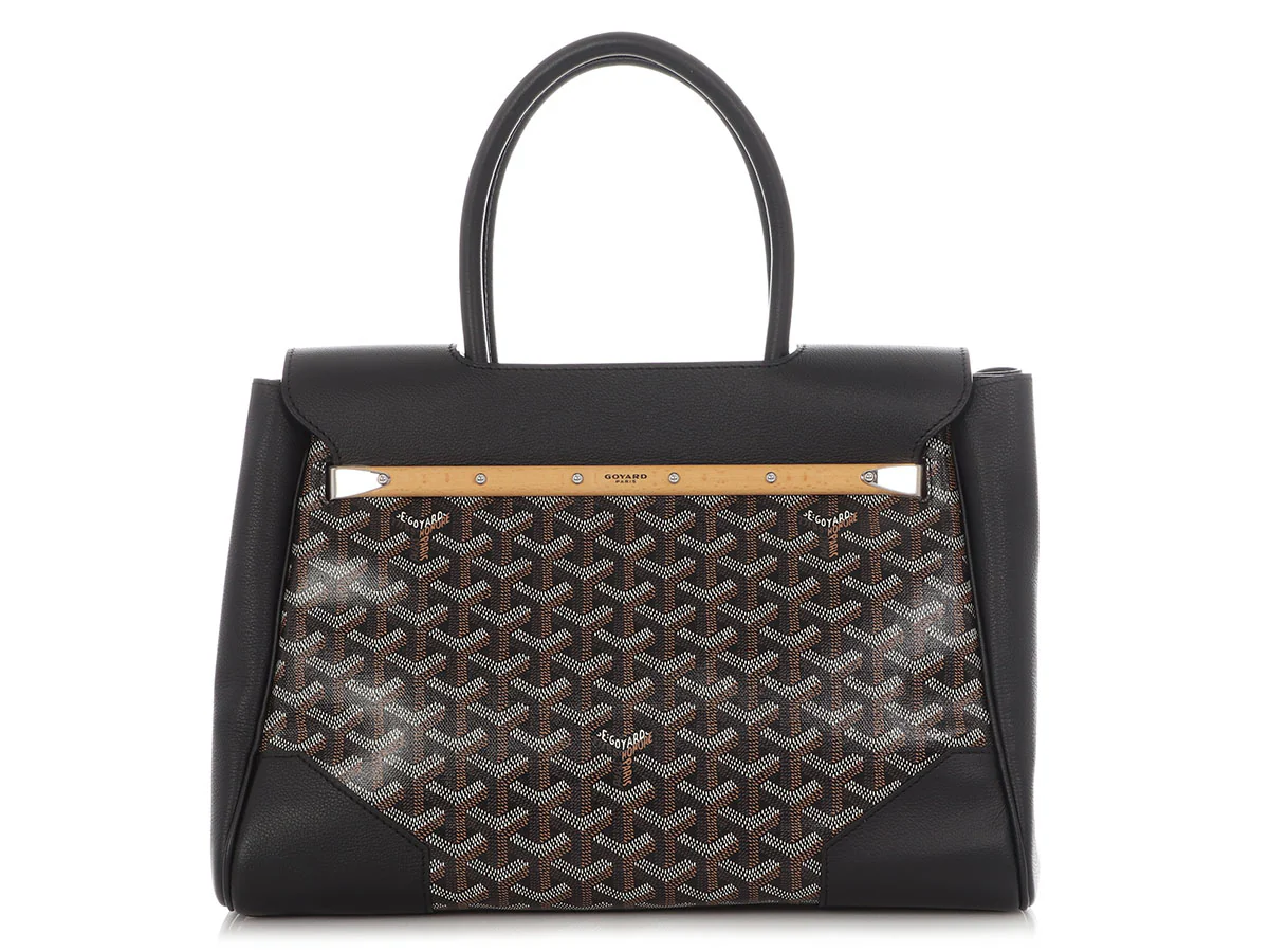 Goyard Black Saigon Tote - Image 4