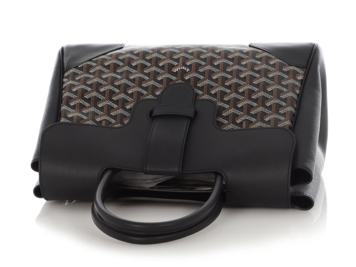 Goyard Black Saigon Tote - Image 7
