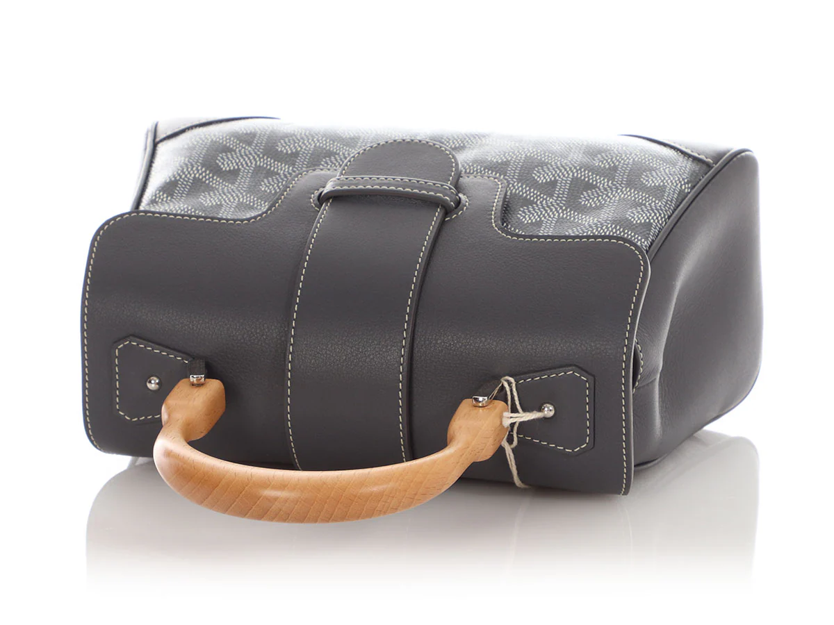 Goyard Mini Gray Saigon Tote - Image 8