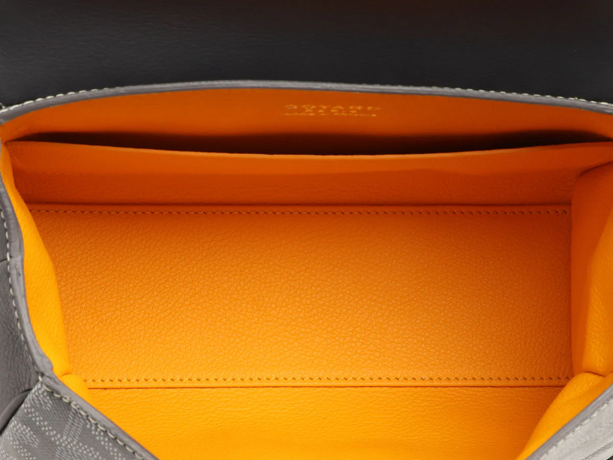 Goyard Mini Gray Saigon Tote - Image 9