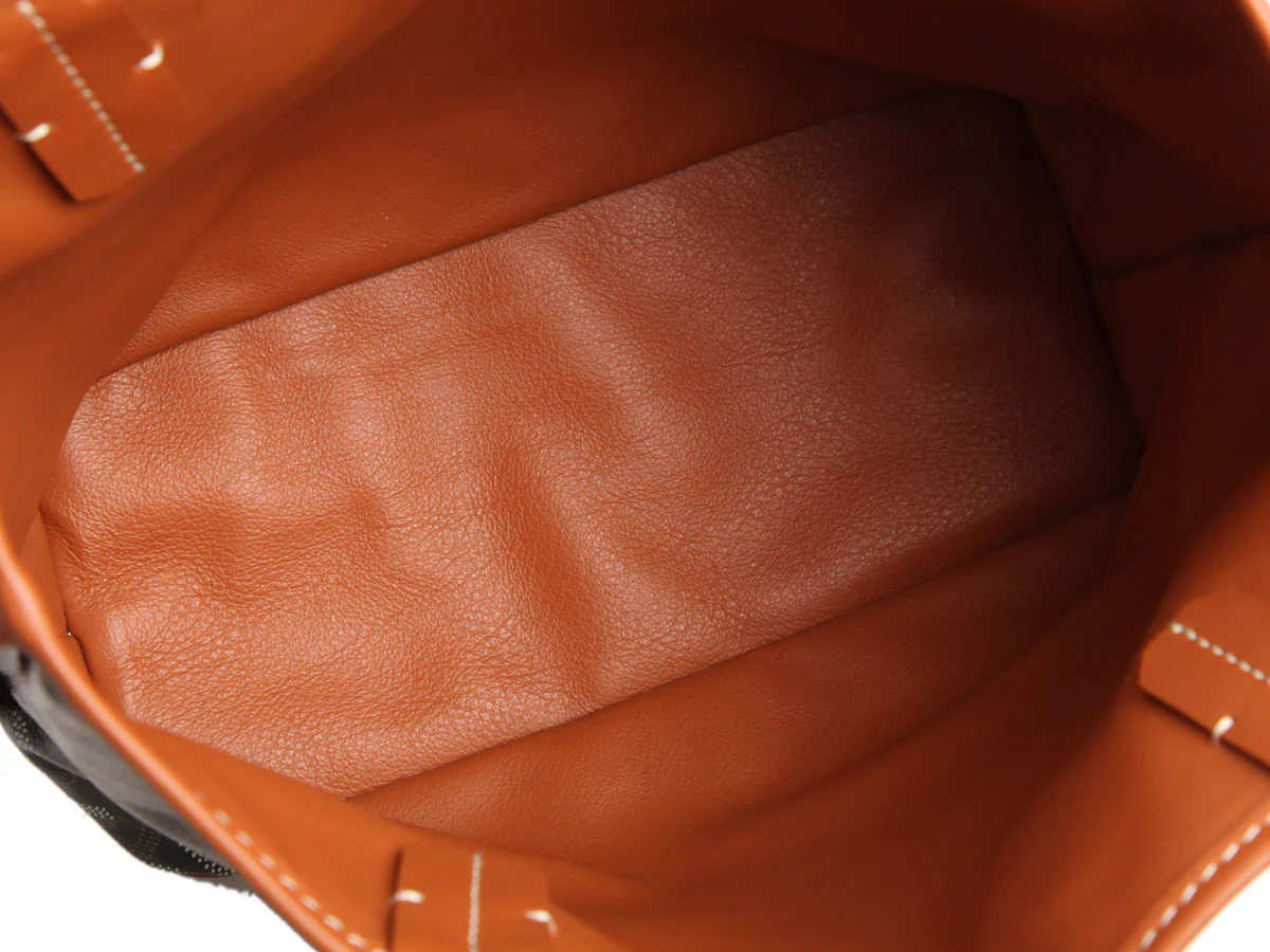Goyard Mini Black and Tan Anjou Tote - Image 9