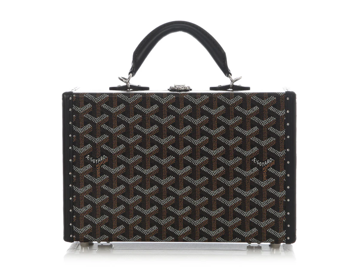 Goyard Black Grand Hôtel Trunk Bag - Image 5