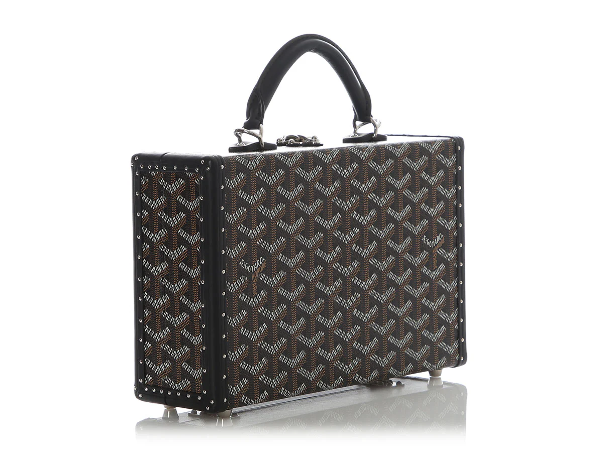 Goyard Black Grand Hôtel Trunk Bag - Image 6