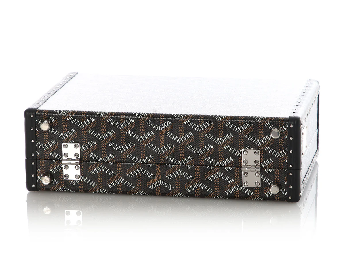 Goyard Black Grand Hôtel Trunk Bag - Image 7