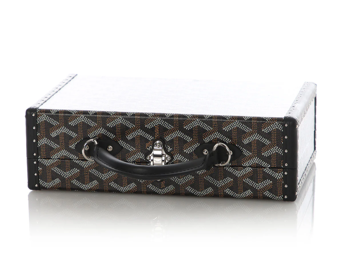 Goyard Black Grand Hôtel Trunk Bag - Image 8