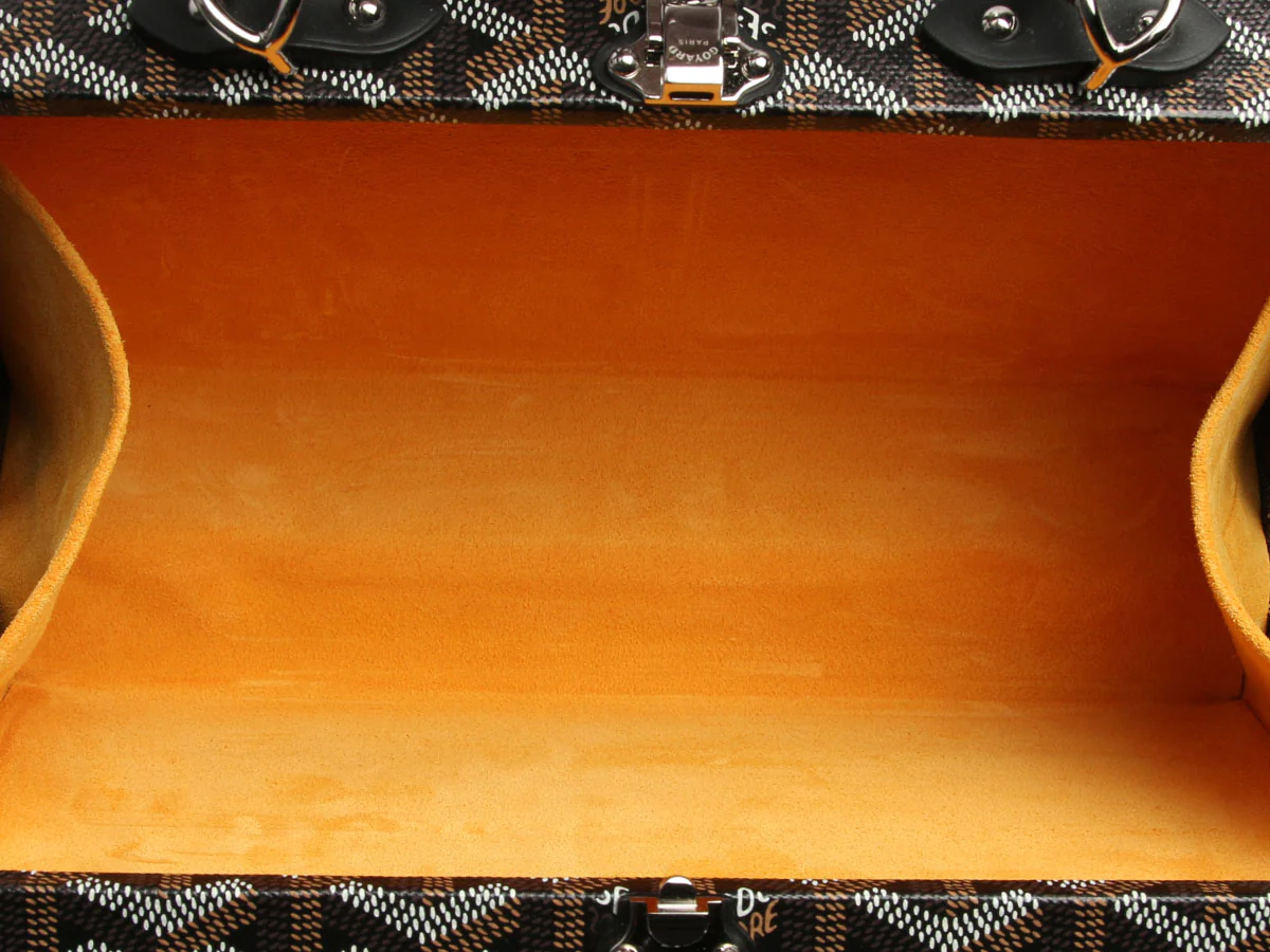 Goyard Black Grand Hôtel Trunk Bag - Image 9