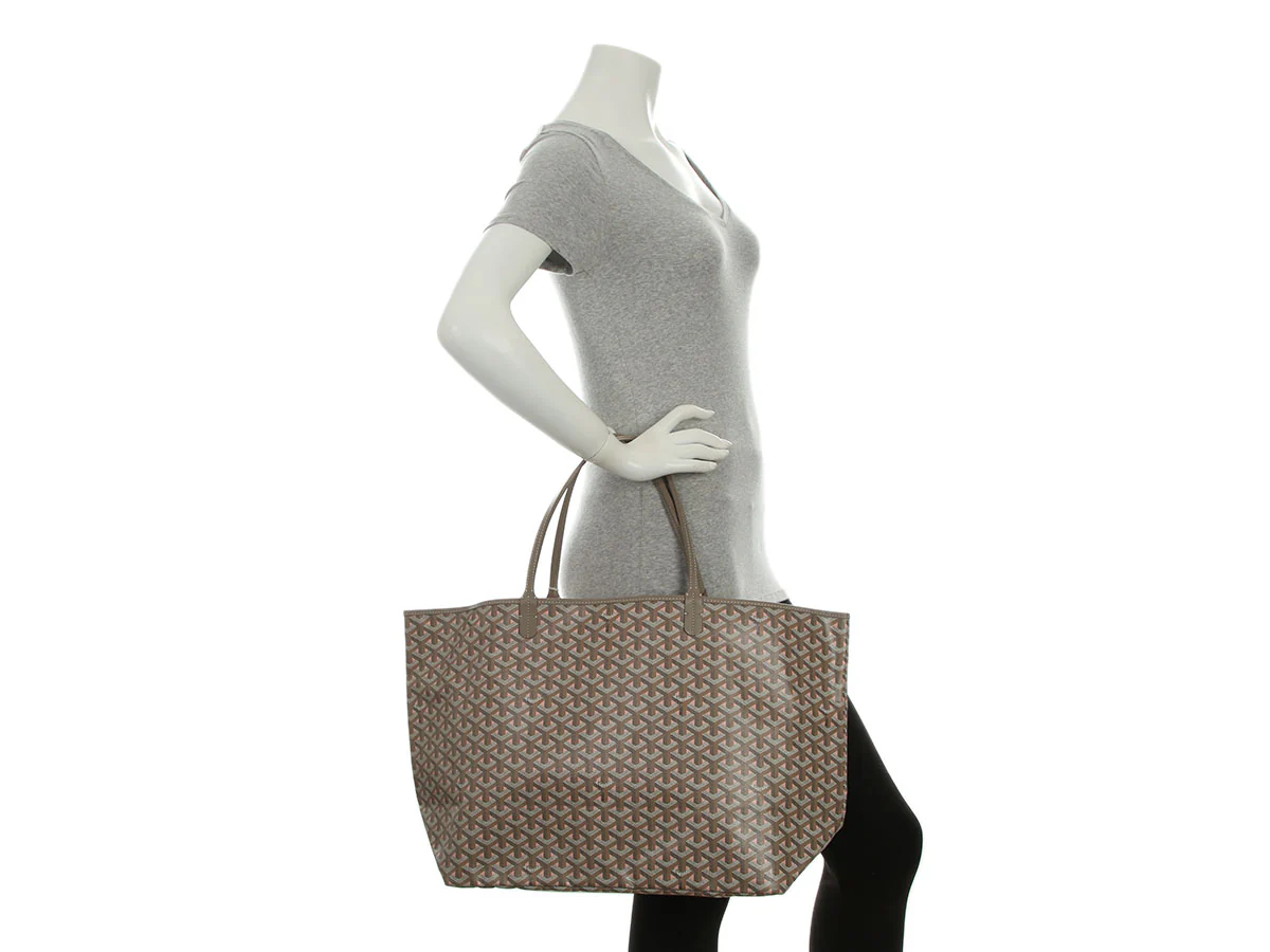 Goyard LE Greige and Pink Saint-Louis Claire Voie GM - Image 10