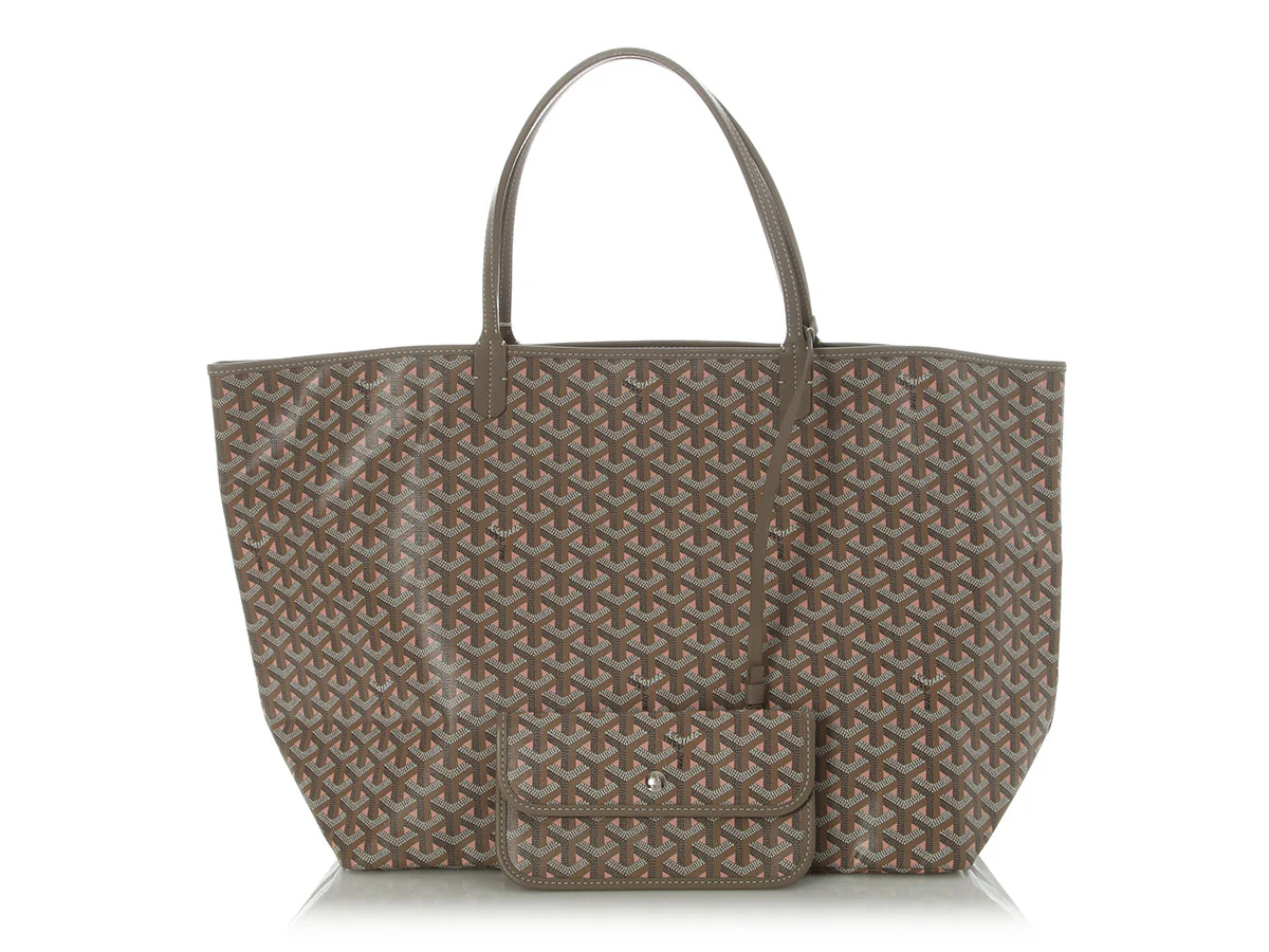 Goyard LE Greige and Pink Saint-Louis Claire Voie GM - Image 2