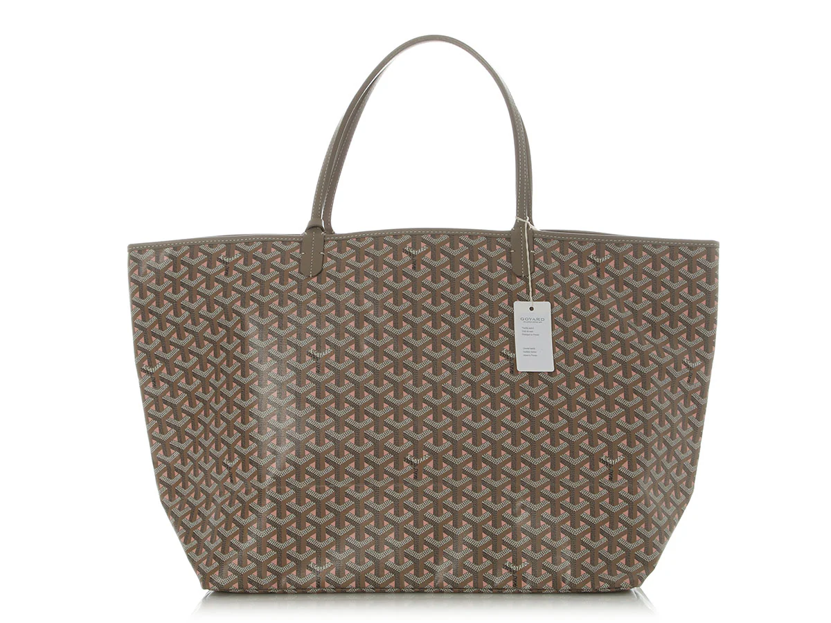 Goyard LE Greige and Pink Saint-Louis Claire Voie GM - Image 5
