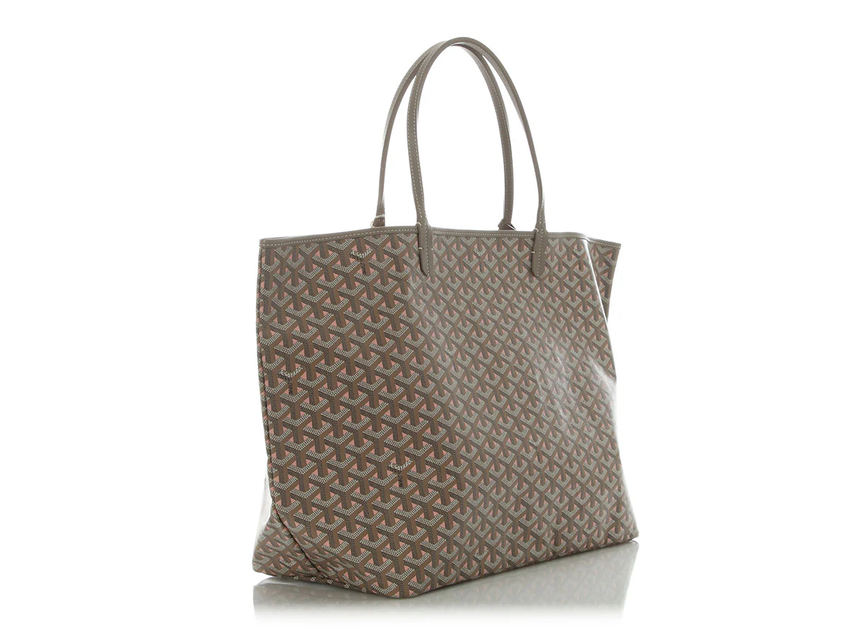 Goyard LE Greige and Pink Saint-Louis Claire Voie GM - Image 6