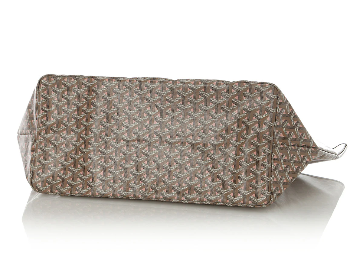 Goyard LE Greige and Pink Saint-Louis Claire Voie GM - Image 7