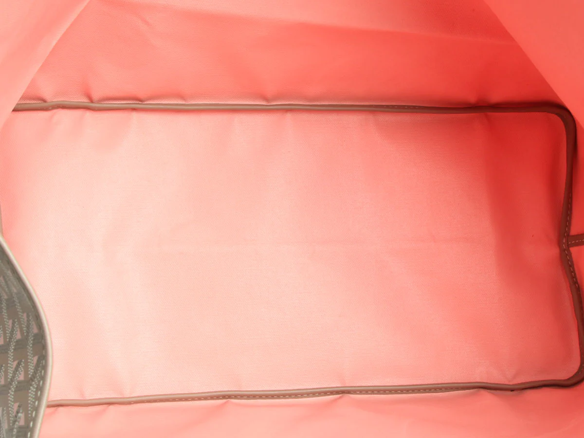 Goyard LE Greige and Pink Saint-Louis Claire Voie GM - Image 9