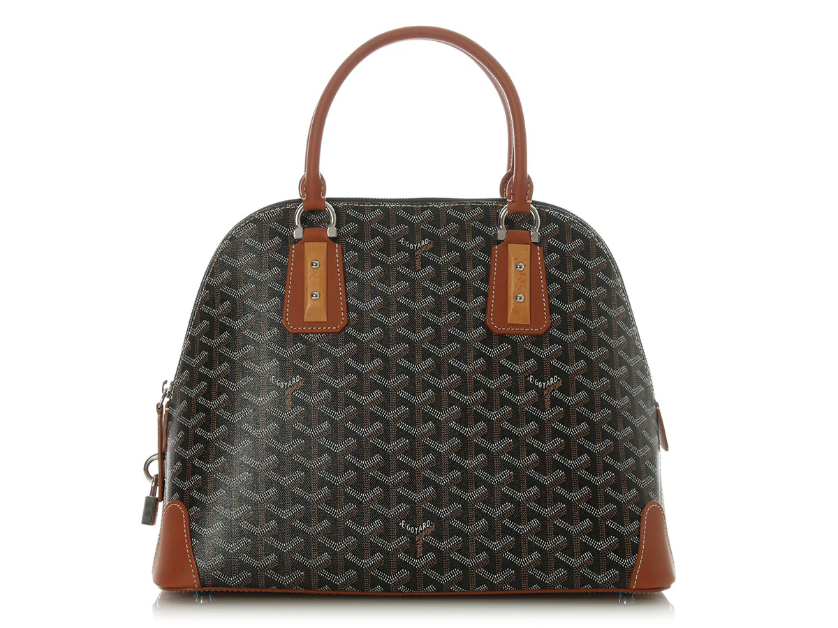 Goyard Black and Tan Vendôme MM