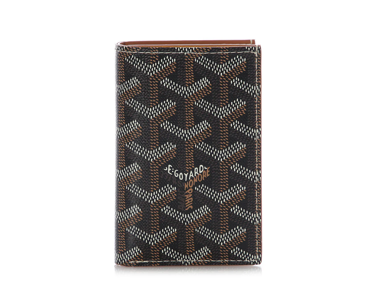 Goyard Black Saint-Pierre Card Wallet