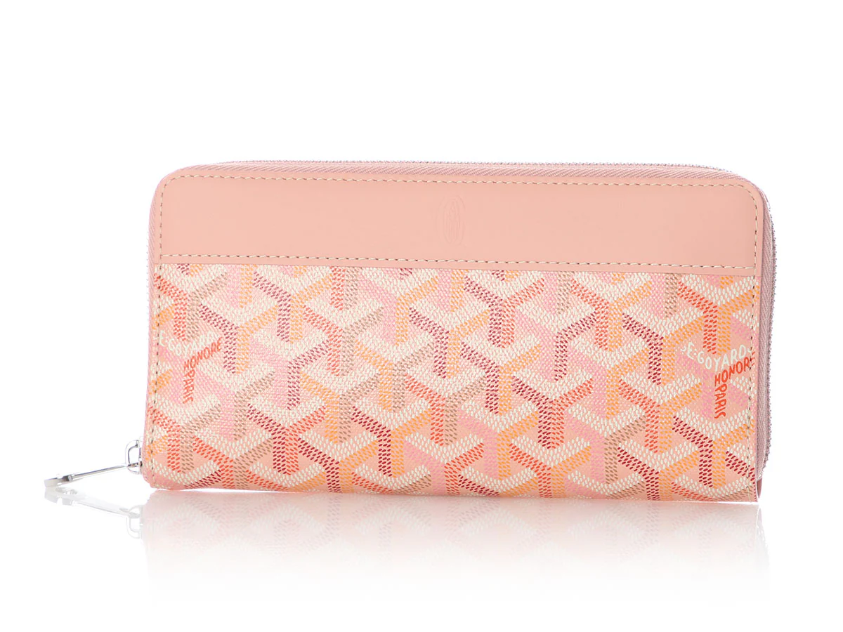 Goyard LE Rose Matignon Zip Around Wallet - Image 2