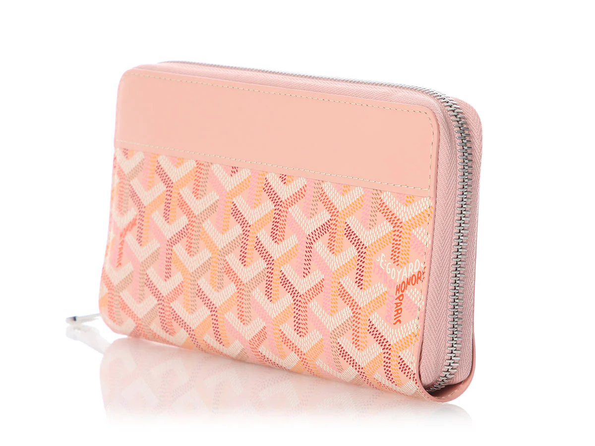 Goyard LE Rose Matignon Zip Around Wallet - Image 3