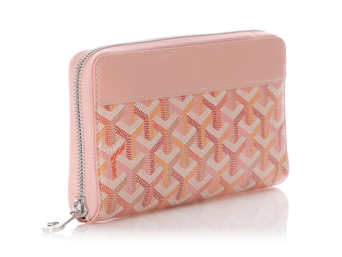 Goyard LE Rose Matignon Zip Around Wallet - Image 5