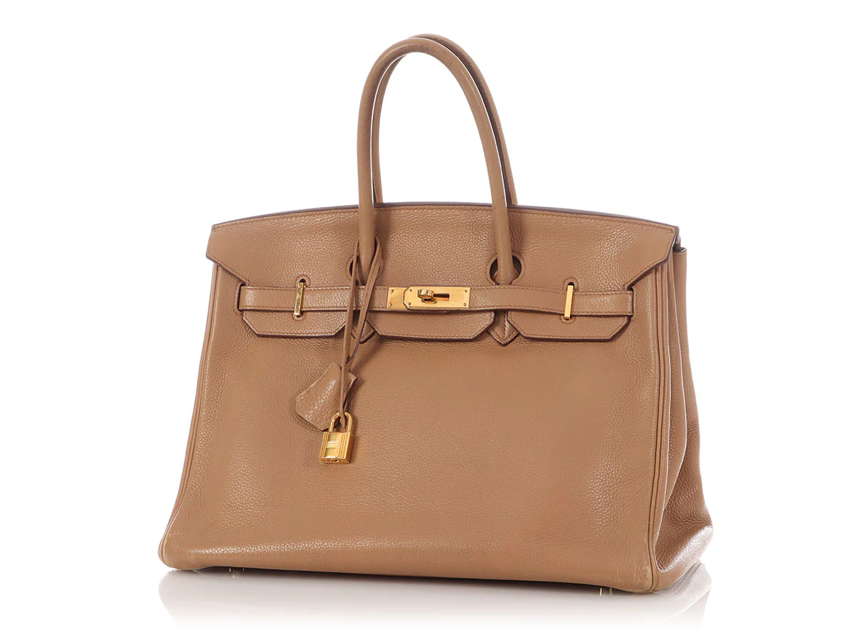 Hermès Alezan Clémence Birkin 35 - Image 2