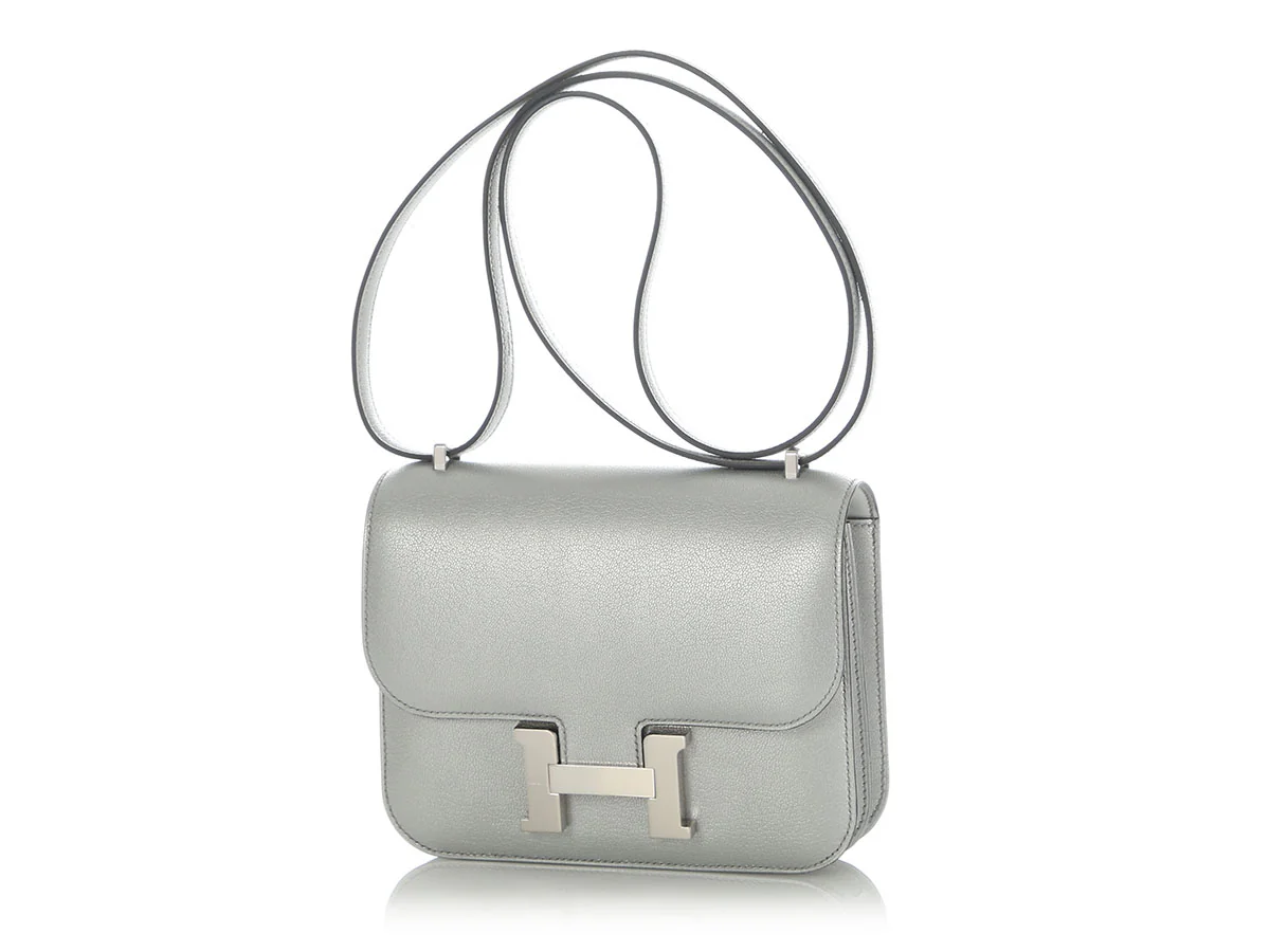 Hermès Argent Chèvre Chamkilight Constance 18 - Image 3