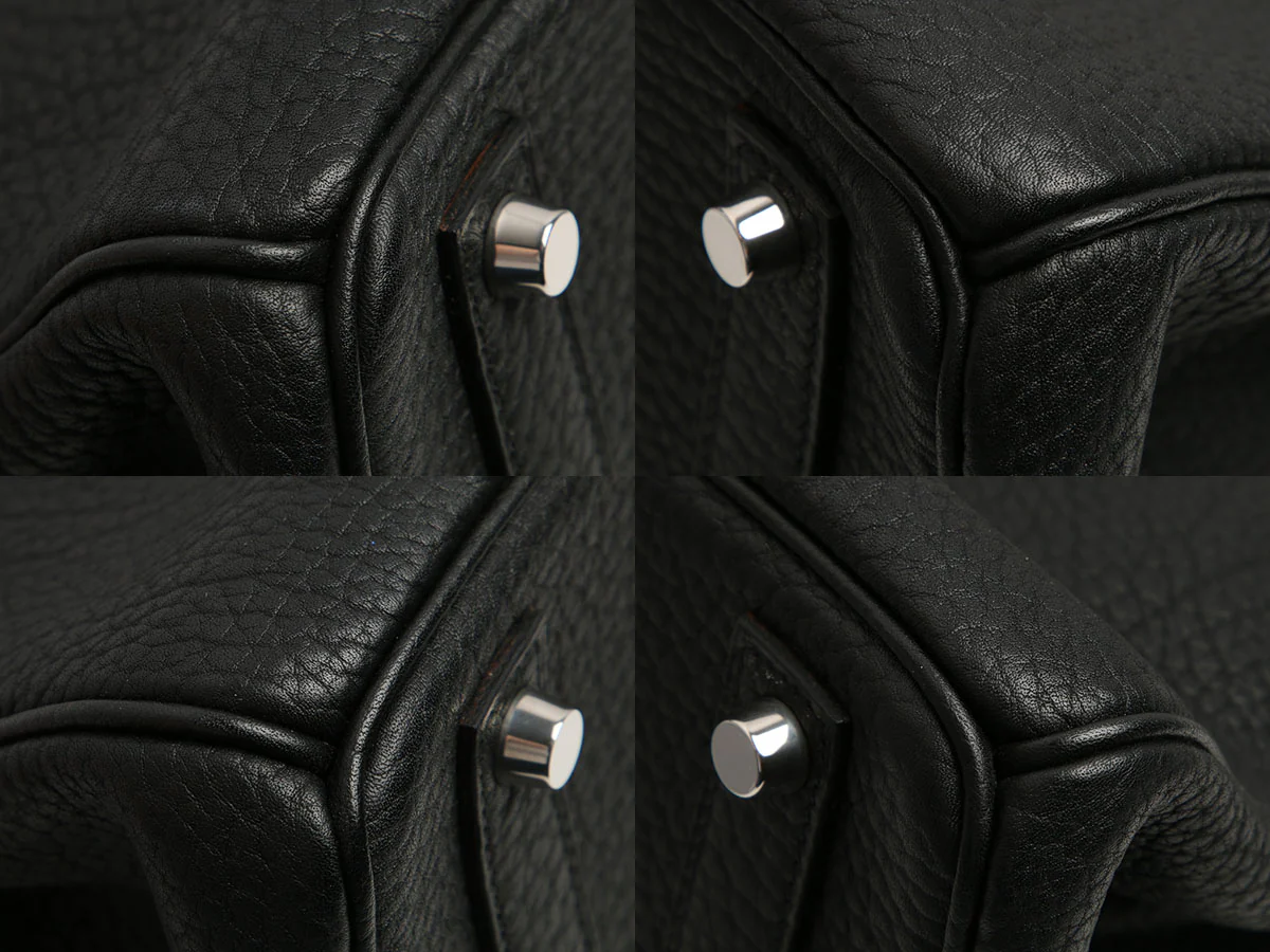 Hermès Black Togo Birkin HAC 32 - Image 10