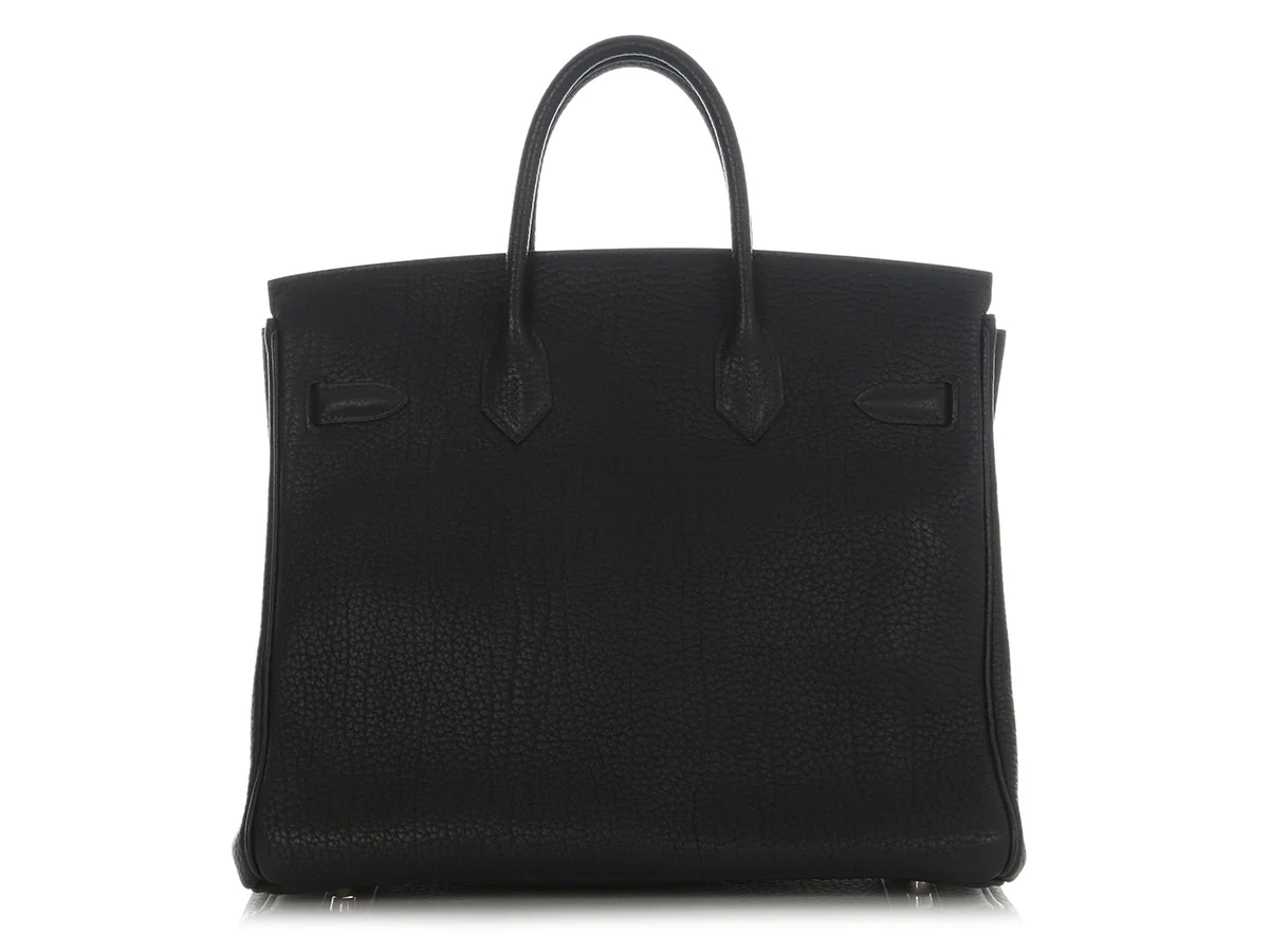 Hermès Black Togo Birkin HAC 32 - Image 5
