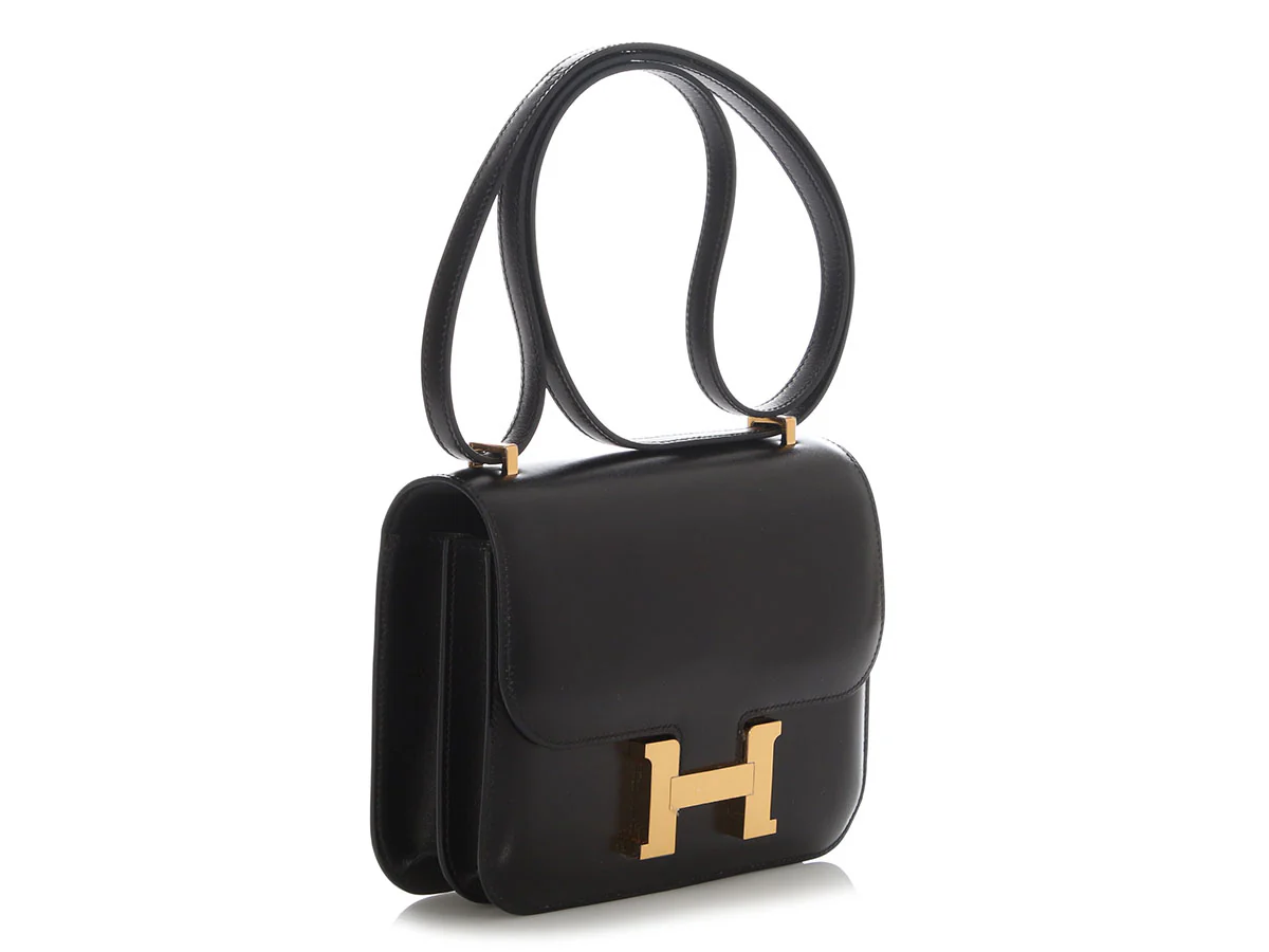 Hermès Black Box Calfskin Constance Mirror 18 - Image 5