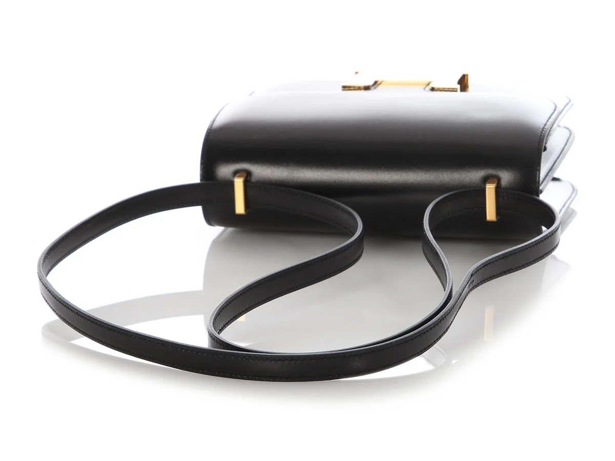 Hermès Black Box Calfskin Constance Mirror 18 - Image 7