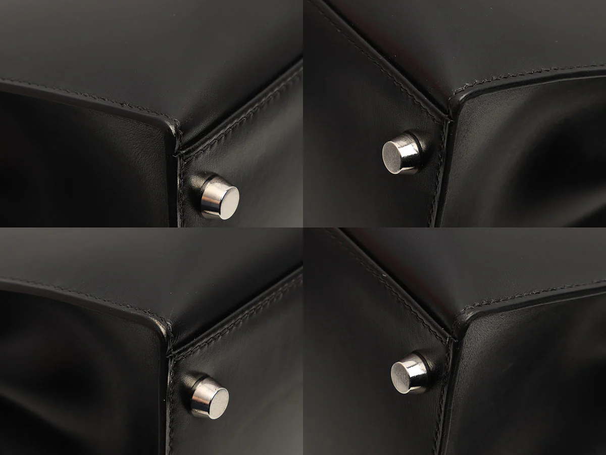 Hermès Black Box Calfskin Kelly 28 - Image 10