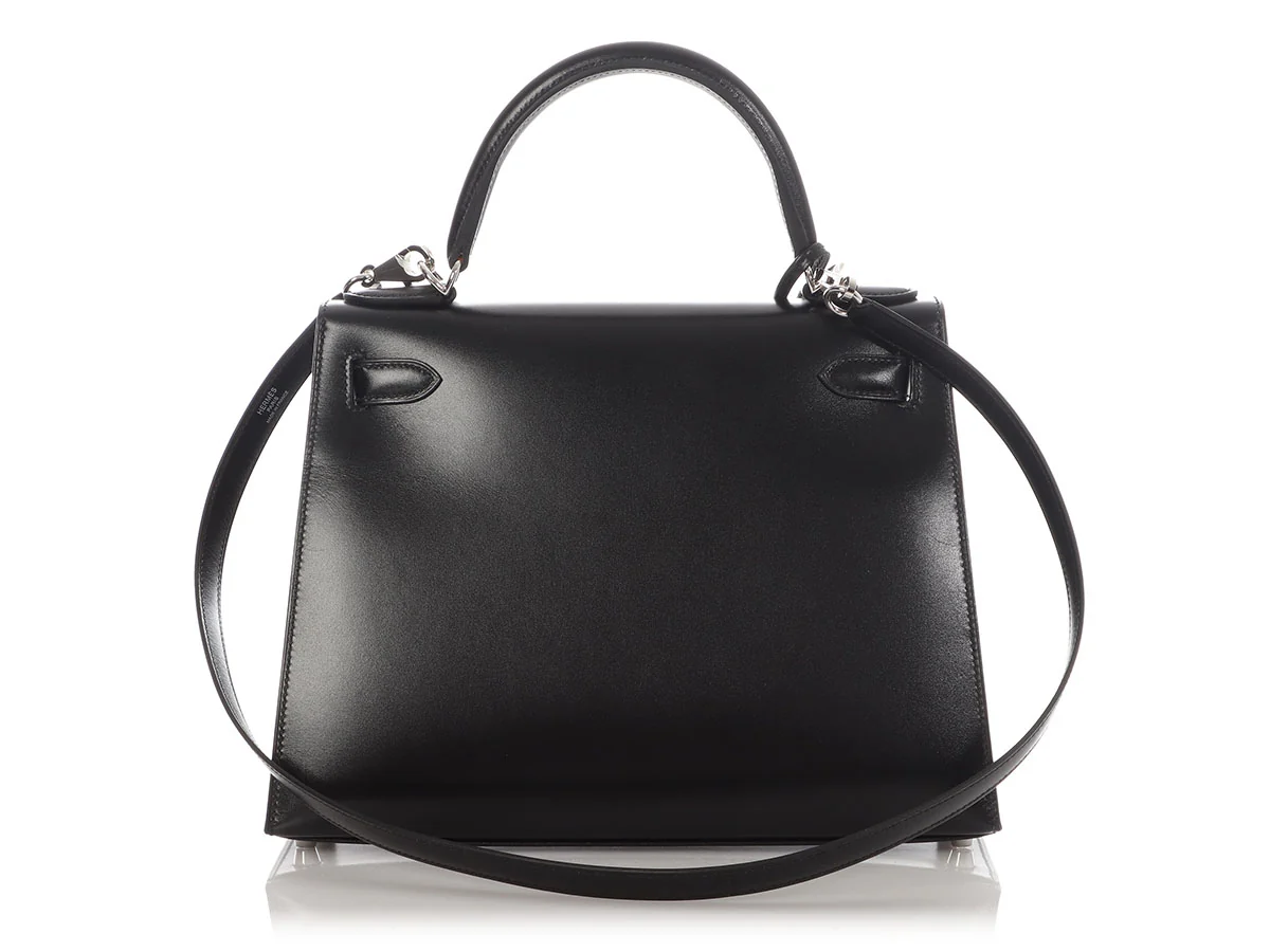 Hermès Black Box Calfskin Kelly 28 - Image 4
