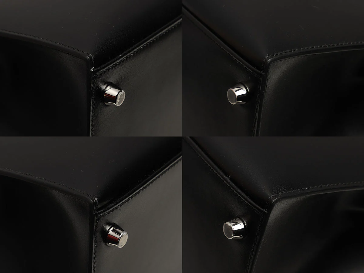 Hermès Black Box Calfskin Kelly 28 - Image 8