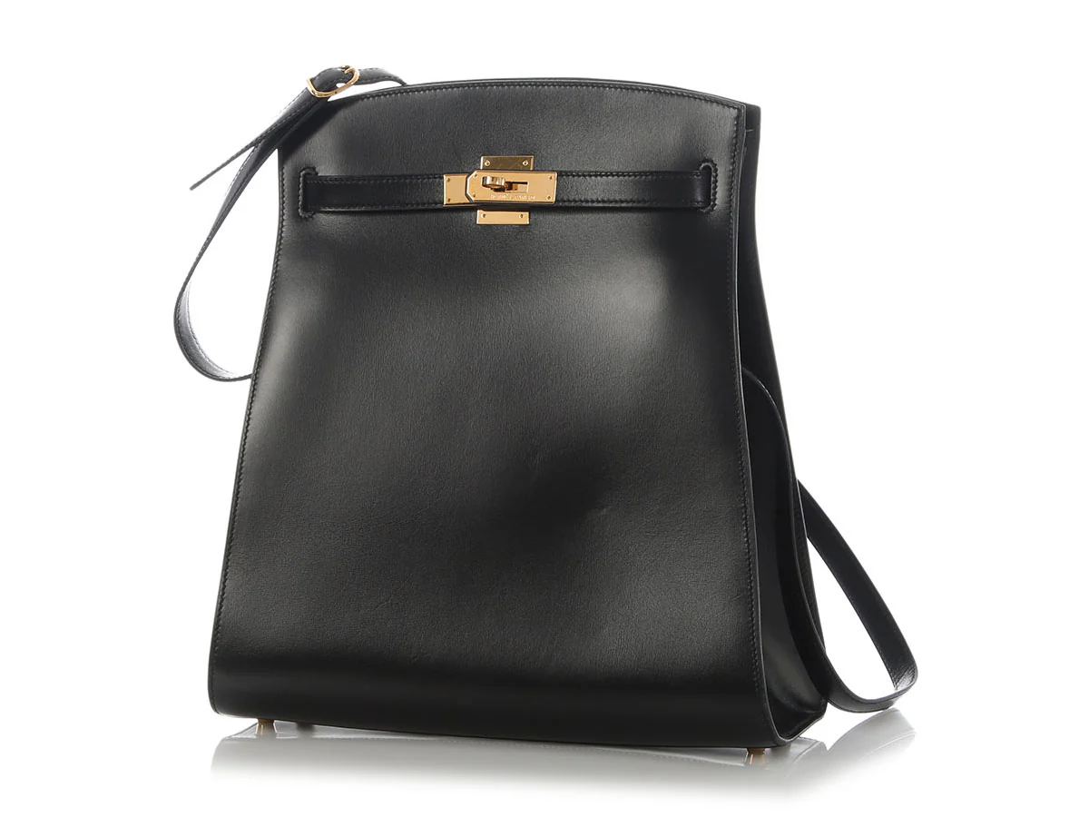 Hermès Black Box Calfskin Kelly Sport GM - Image 2