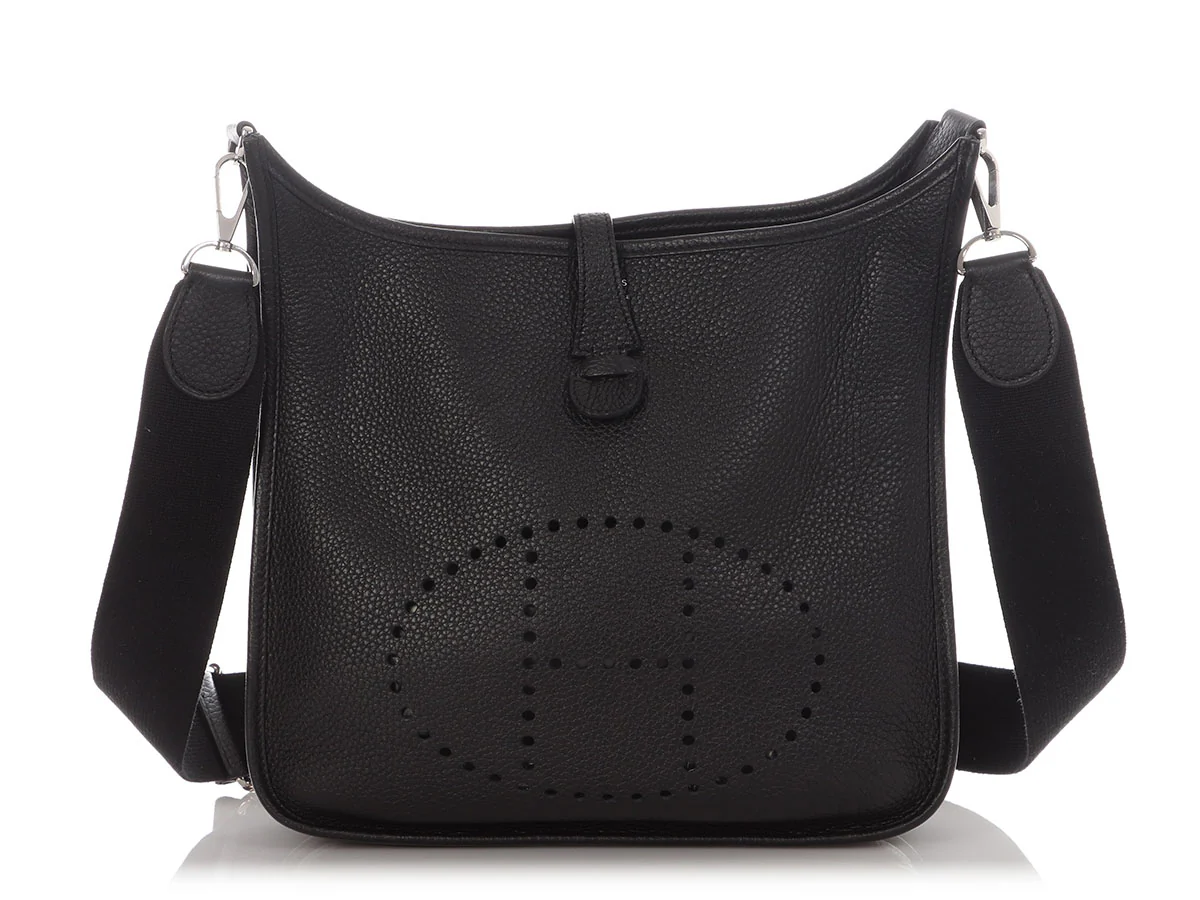 Hermès Black Clémence Evelyne PM III