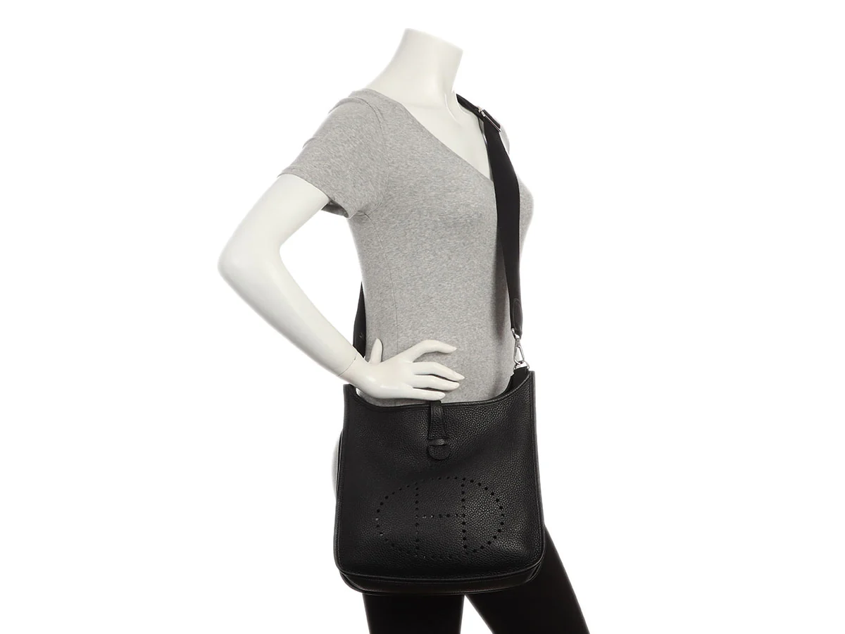Hermès Black Clémence Evelyne PM III - Image 10
