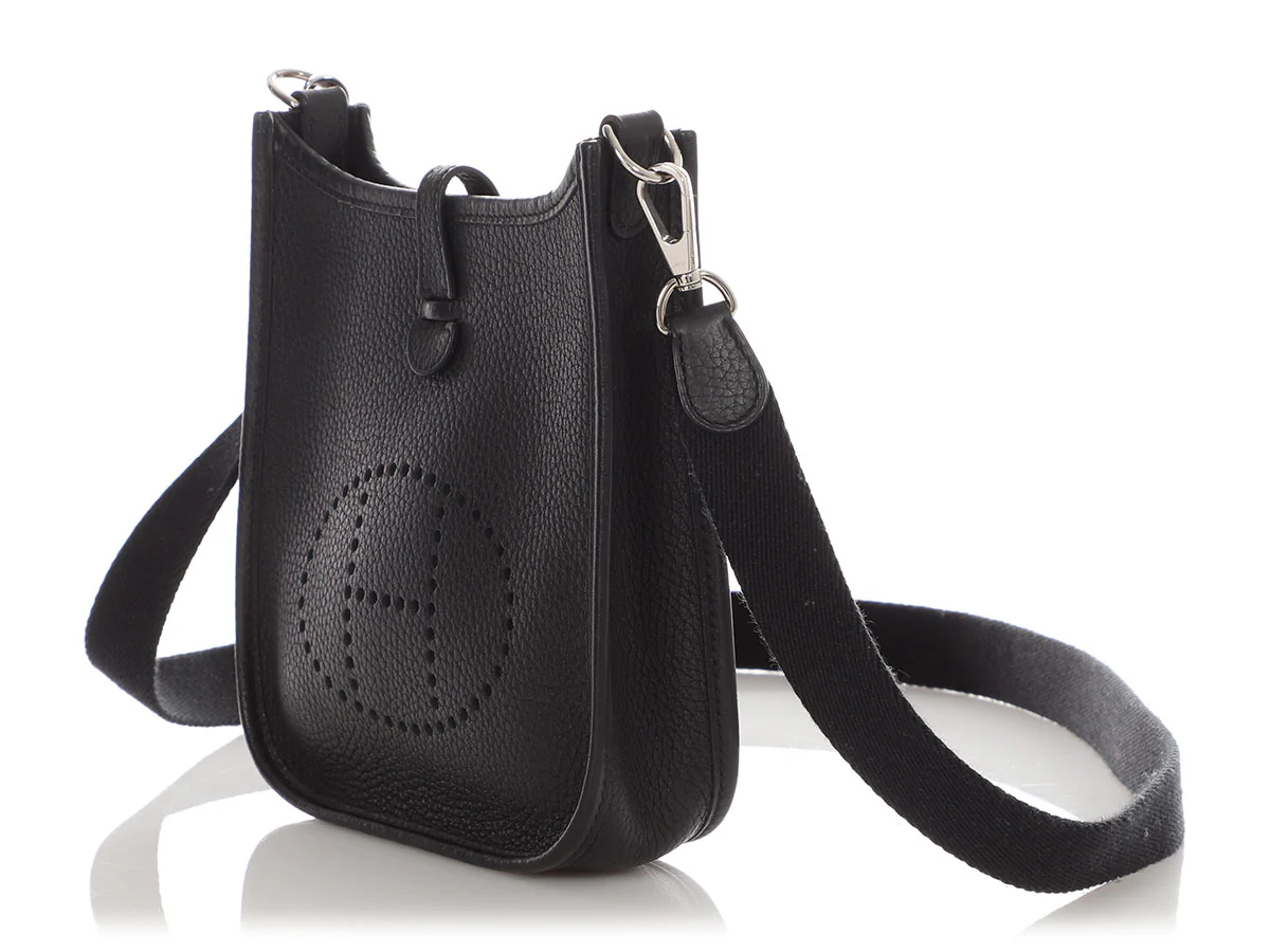 Hermès Black Clémence Evelyne TPM - Image 4