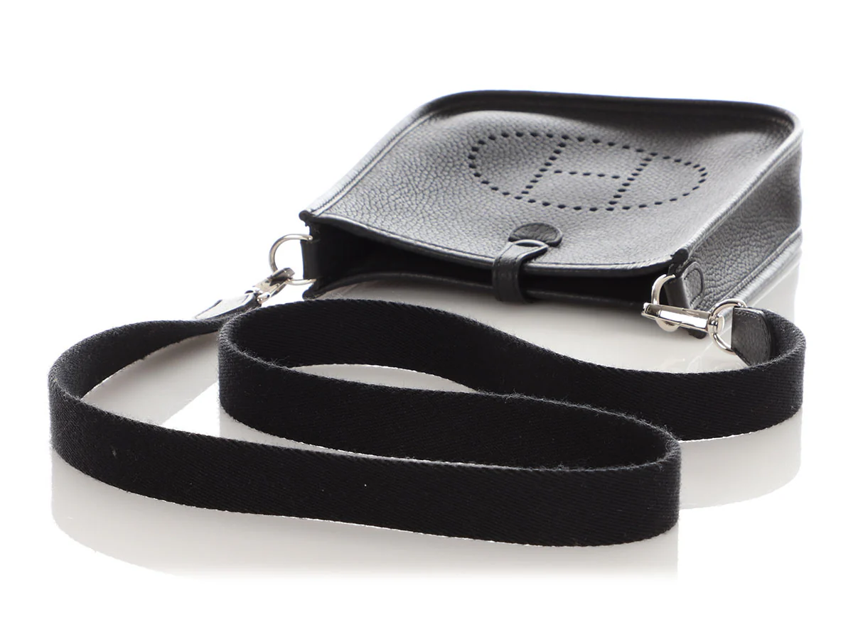 Hermès Black Clémence Evelyne TPM - Image 8
