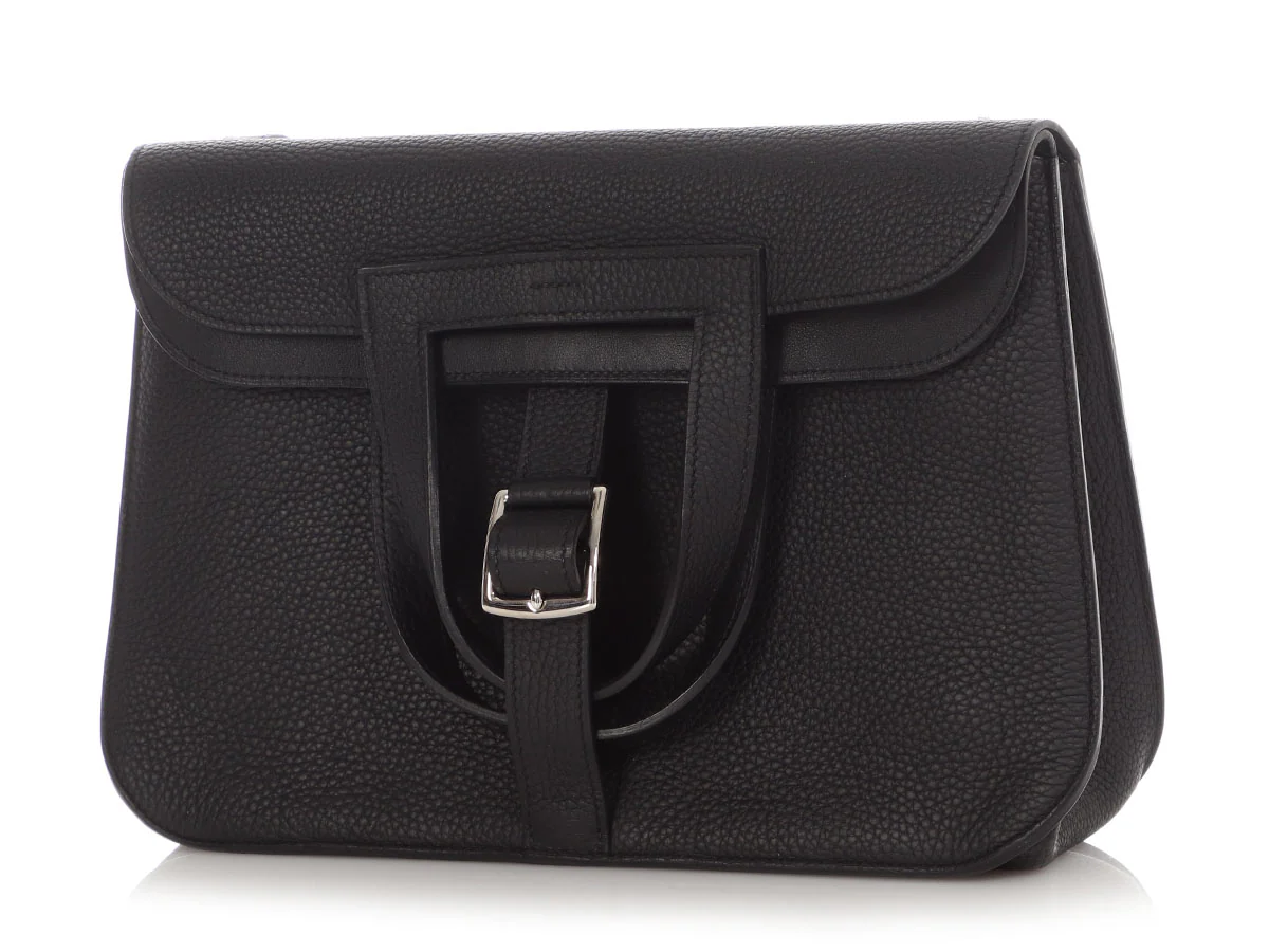 Hermès Black Clémence Halzan 31 - Image 2