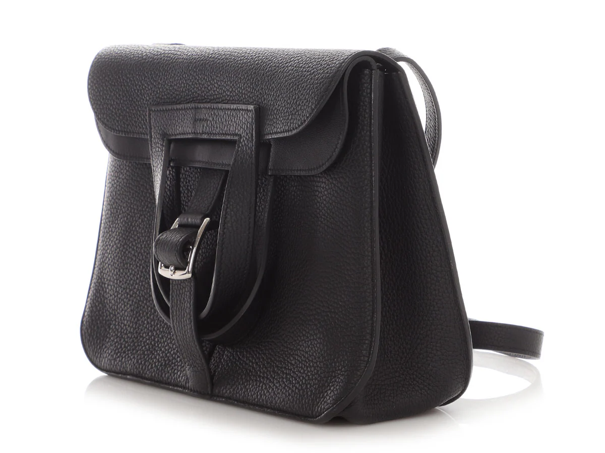 Hermès Black Clémence Halzan 31 - Image 3
