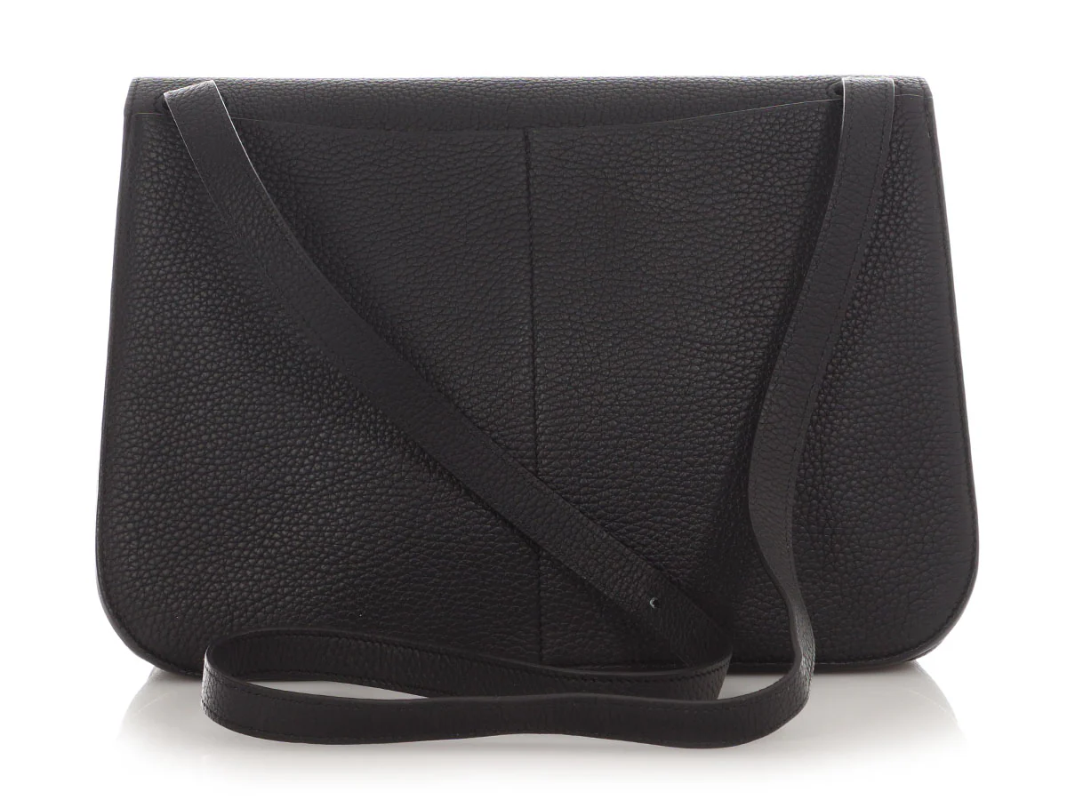 Hermès Black Clémence Halzan 31 - Image 4