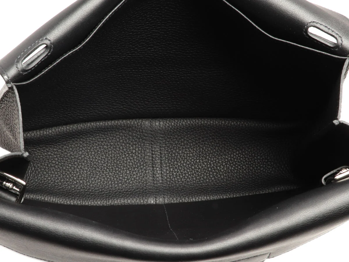 Hermès Black Clémence Halzan 31 - Image 8