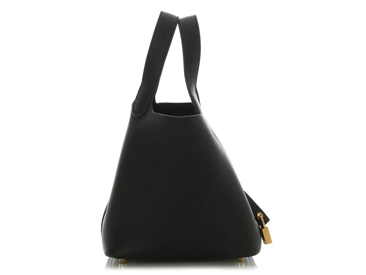 Hermès Black Cleménce Picotin Lock 18 - Image 4