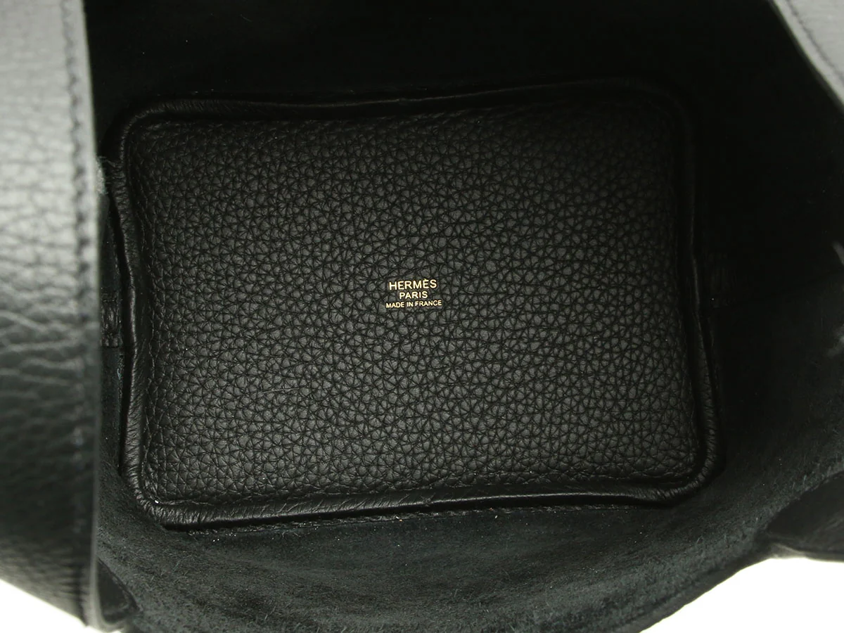 Hermès Black Cleménce Picotin Lock 18 - Image 9