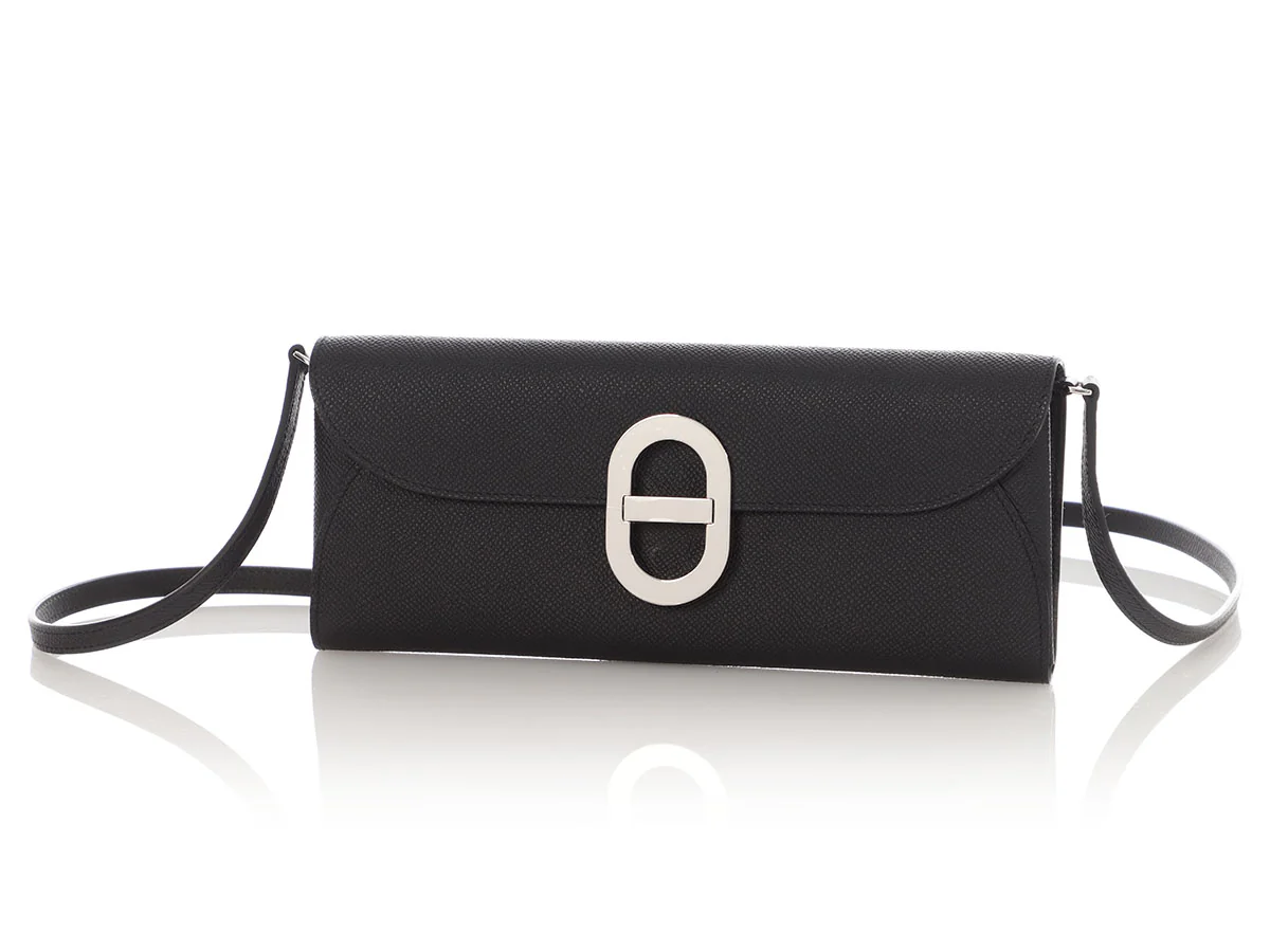 Hermès Black Epsom Chaîne D'Ancre Wallet To Go - Image 2