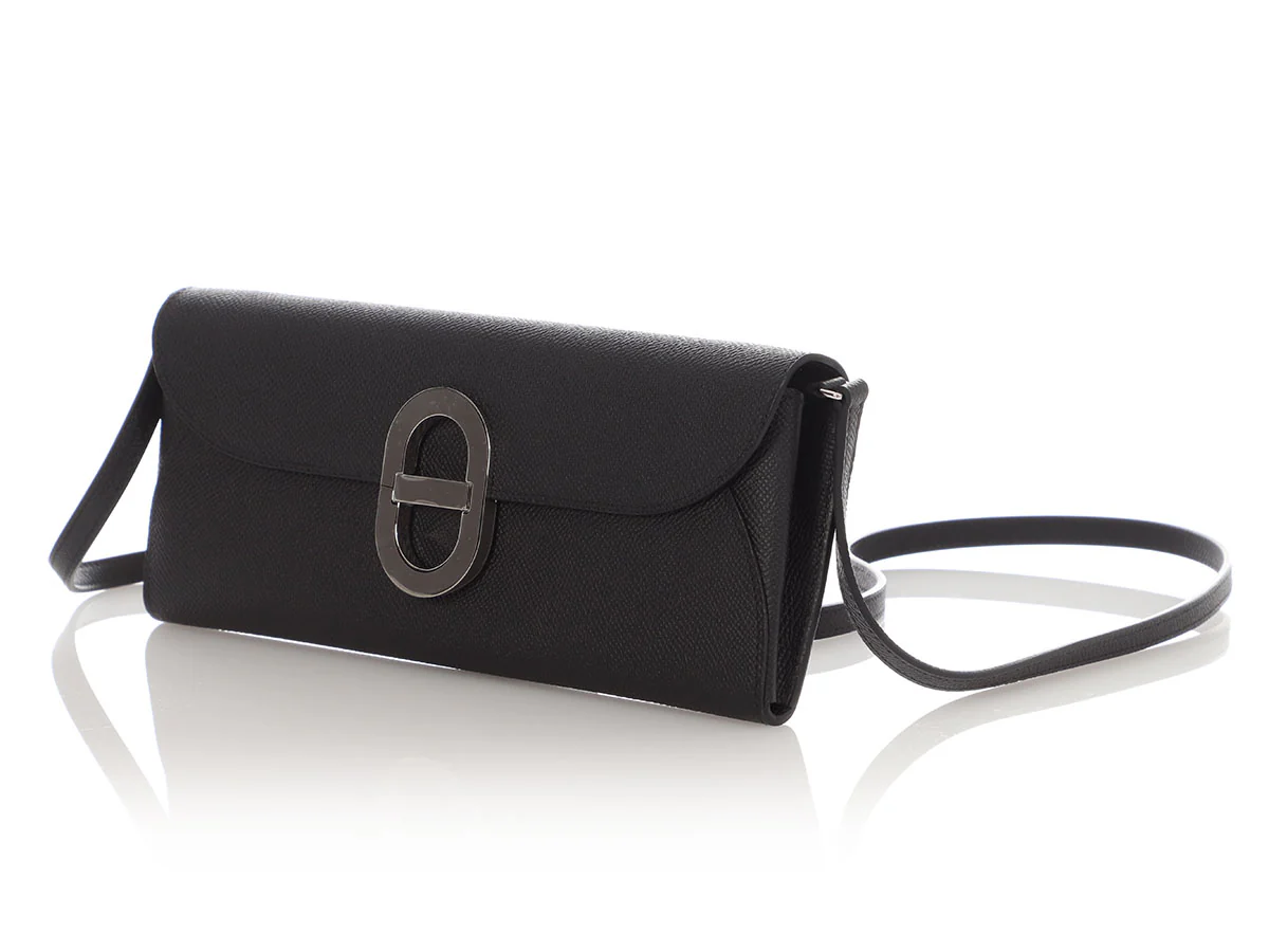 Hermès Black Epsom Chaîne D'Ancre Wallet To Go - Image 3