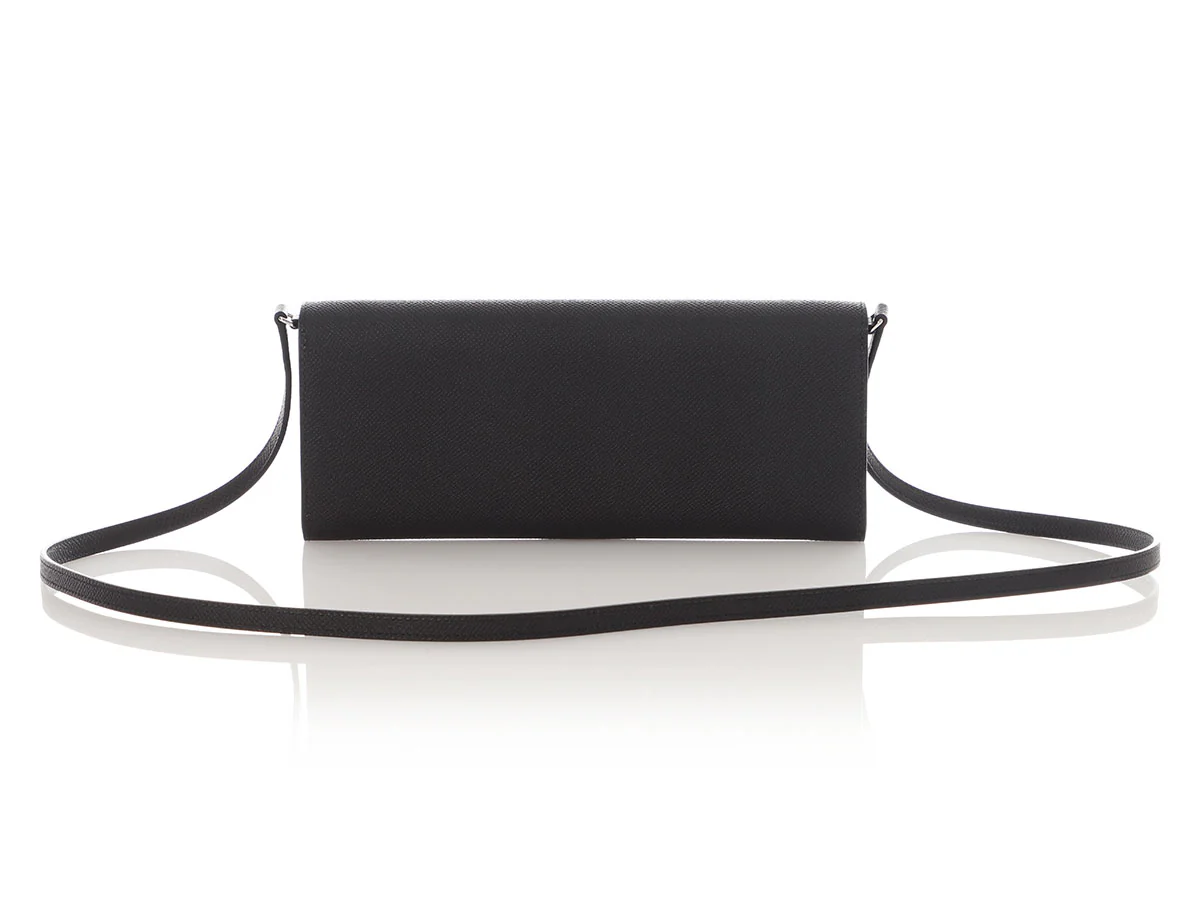 Hermès Black Epsom Chaîne D'Ancre Wallet To Go - Image 4